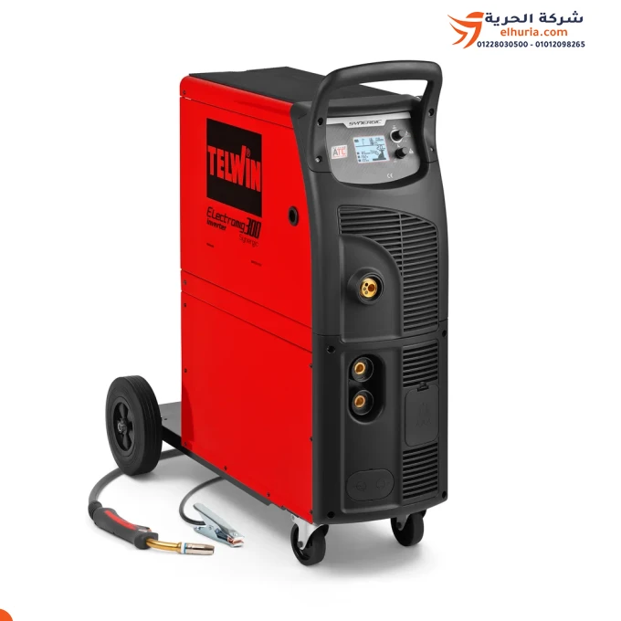 TELWIN Electromig Inverter Welding Machine with 1.2mm TELWIN Inverter Welding Machine - 400V 300A