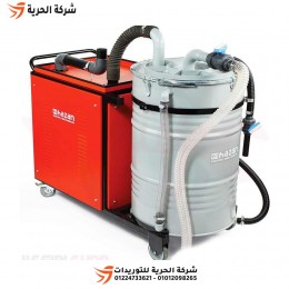 مكنسة شفط زيوت 35 لتر 7.5 حصان على ترولي HAZAN تركي موديل TAURUS OIL