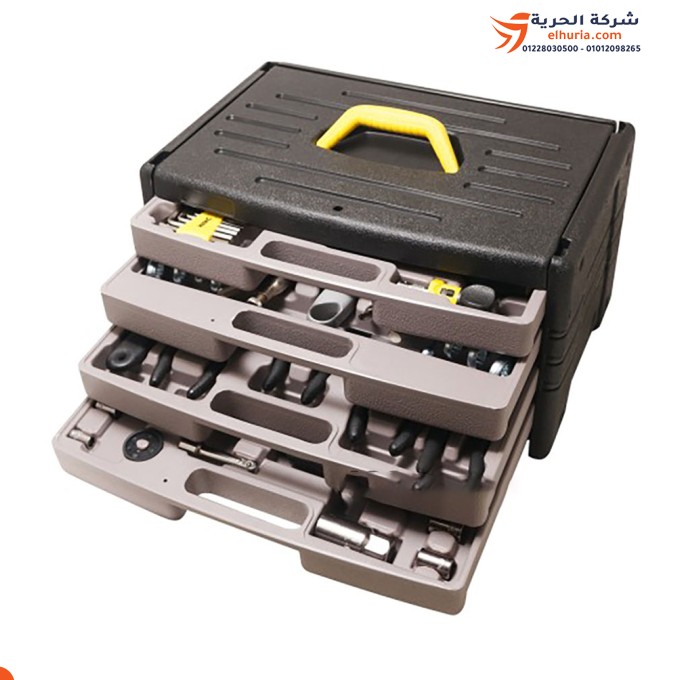 Mechanical Tool Bag 4 Drawers 135 Pieces WMC TOOLS - Model 30135: A professional tool set for every mechanic