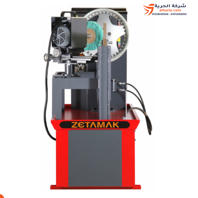 🔧 ماكينة إستعدال وتلميع الجنوط 10 : 26 بوصة تركي ماركة ZETAMAK موديل RSS2600 ⚙️✨🔥