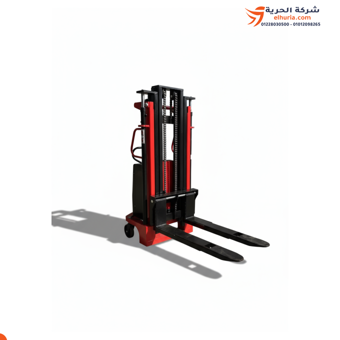 ستاكر نصف كهرباء حمولة 1.5 طن ارتفاع 3 متر ماركة CLARK TEC 🚜⚡