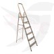 Double ladder with standing platform, 1.40 meters, 6 steps, PENGUIN UAE
