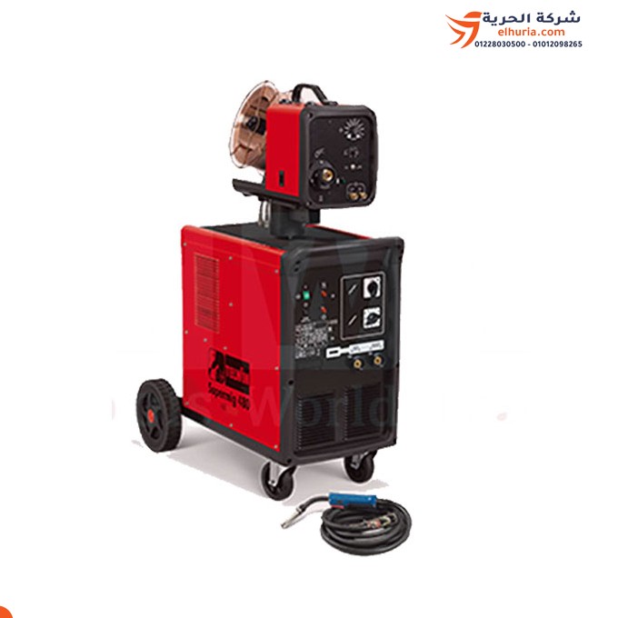 Italian TELWIN CO2 welding machine with 3 phase refrigerant, 420 amps - TELWIN S.Mig480RA model