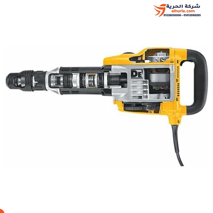 شاكوش تكسير ديوالت 1550 وات 10 كيلو موديل DEWALT D25901K-B5 SDS-MAX: الأداء الفائق وراحة الاستخدام