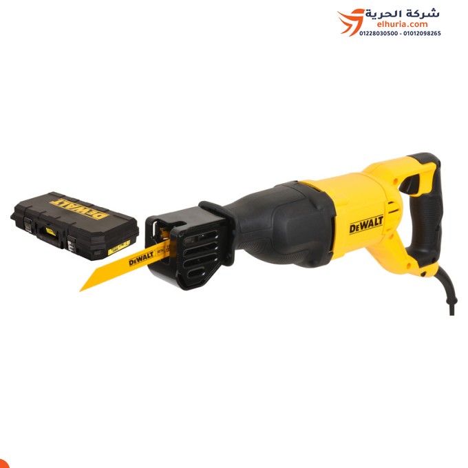 Seghetto alternativo frontale DEWALT DWE305PK-B5 1050W: potenza e precisione in un unico strumento