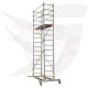 Aluminum scaffolding, height 3.20 meters, weight 61 kg, Turkish GAGSAN