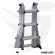 Double ladder with different heights from 1.00 meters to 3.35 meters, Turkish GAGSAN