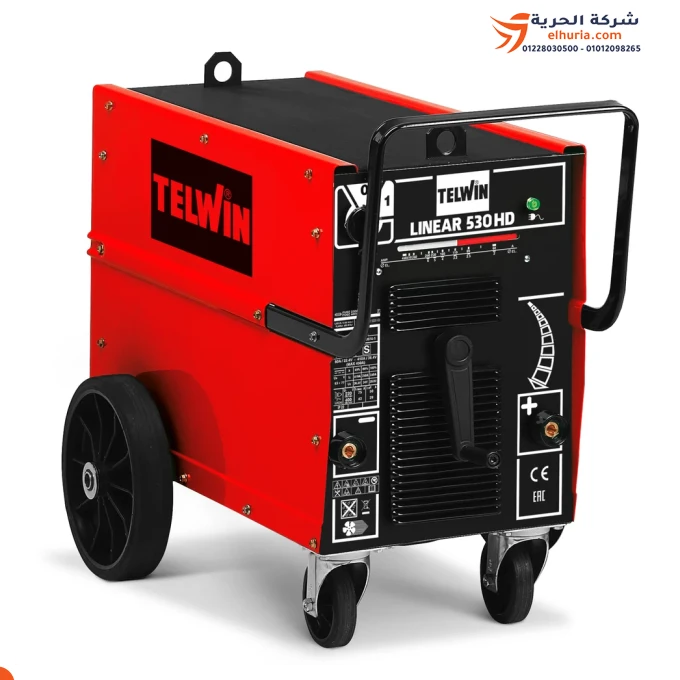 TELWIN RECTFIRE 3-phase welding machine with Italian inclusions, 450 amps – TELWIN LINEAR 530HD model