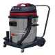 Water suction vacuum cleaner and dust 3 Motor 3000 watt 75 liters Italian Nilfisk Model Viper LCU275