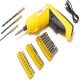 WMC TOOLS Model 20110 Kit + 4V Battery Screwdriver 110 Piece – The perfect tool for every project!