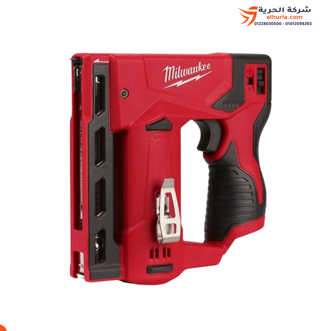 Wood stapler, 14 mm, without battery, 12 volt, American brand MILWAUKEE