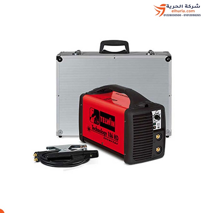 TELWIN inverter welding machine, 220 volts, 160 amps, aluminum case, TELWIN Technology 186HD