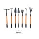 Telescopic metal garden set 7 pieces