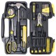 WMC TOOLS Sac à outils 40 pièces, modèle 1040 – un ensemble complet d'outils pour toutes les tâches ménagères et d'entretien