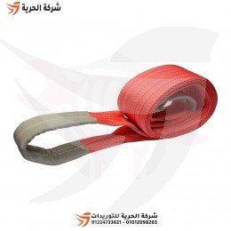واير تحميل 5 بوصة طول 10 متر حمولة 5 طن أحمر DELTAPLUS إماراتي