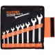 A set of serrated keys, 8 pieces, from 8 to 19, HARDEN brand