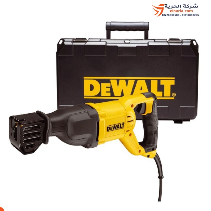 Seghetto alternativo frontale DEWALT DWE305PK-B5 1050W: potenza e precisione in un unico strumento