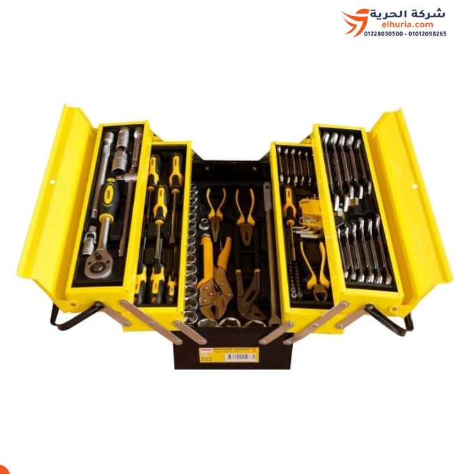 WMC TOOLS Model 4087C 87-piece 5-drawer complete tool bag – an indispensable tool for every home and workshop!