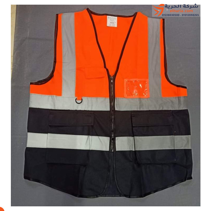 Vest Engineers Seven 4 Reflects 2 Jeep Orange color * Black Bodyguard brand