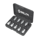 1/2 inch star Allen key bit set, 9 pieces, Taiwanese brand SELTA