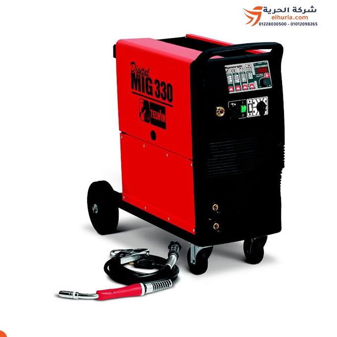 Italian TELWIN Digital CO2 welding machine, 3 phase, 1.2 mm, 320 amps – TELWIN Digital Mig330 model