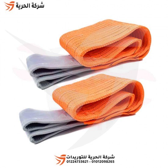 Yükleme teli 10 inç, uzunluk 10 metre, yükleme 10 ton, turuncu DELTAPLUS UAE