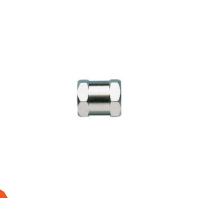 Two-sided screw connector Italian female size 3/8 - 3/8 inch flli-ghiotto brand