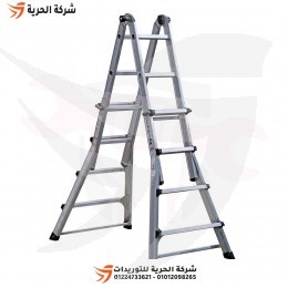 Double ladder different heights from 1.25 meters to 4.75 meters Turkish GAGSAN