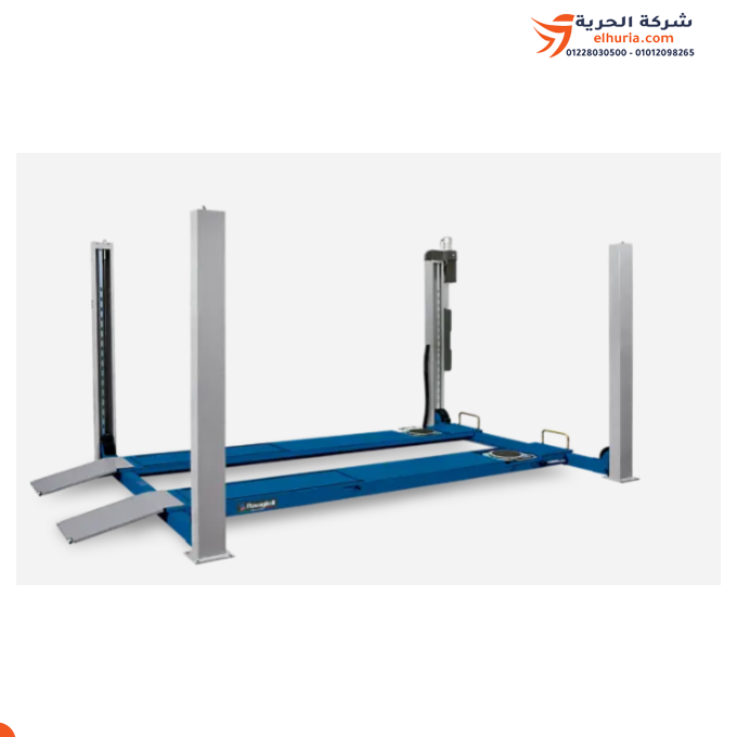 🏗️ كوريك رفع سيارات إلكتروهيدروليكي 4 عمود 4 طن إيطالي RAVAGLIOLI RAV.4402X.194350 – احترافية كاملة لمراكز الصيانة 🚗⚙️