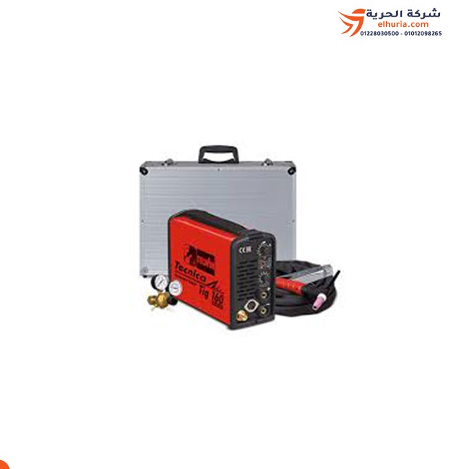 TELWIN TECH welding machine, 1 phase transformer, 220 volts, Italian, 160 amps - model TELWIN TECH Tg160AC/DC