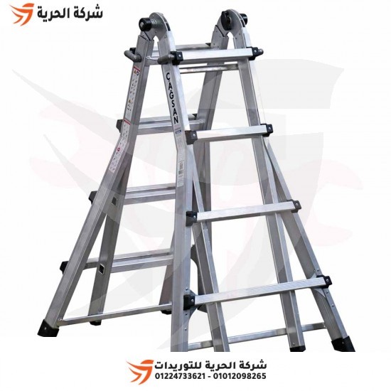 Double ladder, different heights from 1.25 meters to 4.75 meters, Turkish GAGSAN