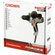 CROWN brand, electronic screwdriver, 13 mm, 420 watts, 80 Newton