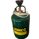 Foam tank, green color, capacity 50 liters, model EH-519, Chinese brand HIMCO