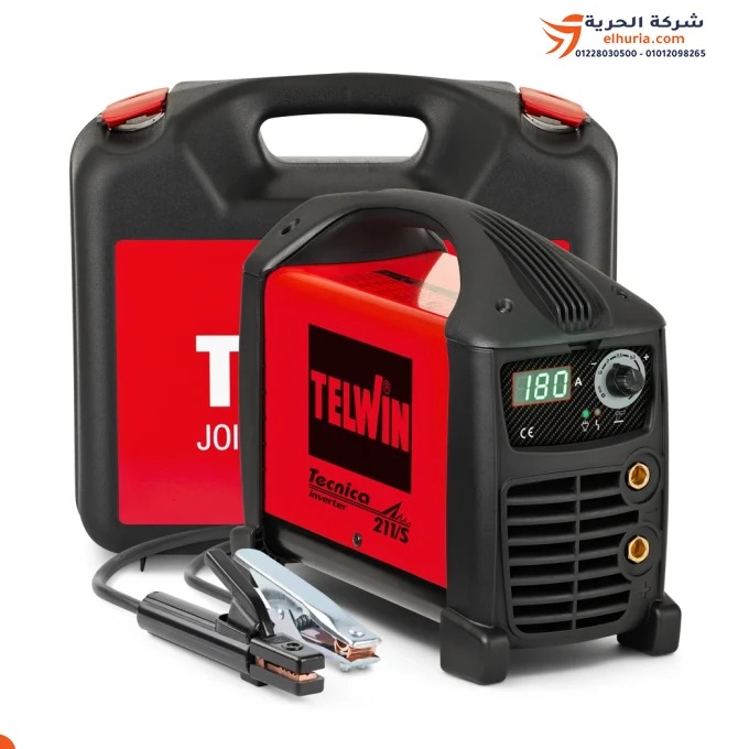 TELWIN TECNICA211/S-MMA/TIG Inverter Welding Machine 180 Amp Plastic Bag