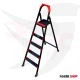 Double ladder with standing platform 1.48 m 4 step EUROSTEP