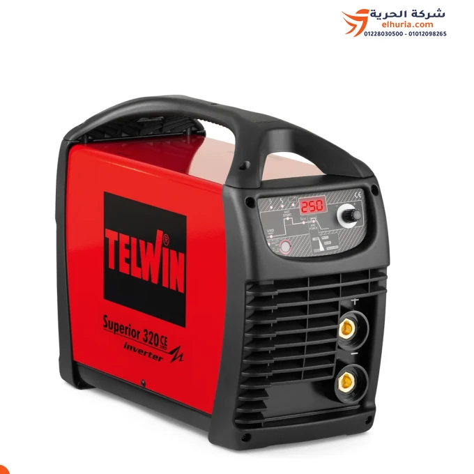 TELWIN 3-phase inverter welding machine, 270 amps, Italian model - TELWIN SUPERIOR 320CE