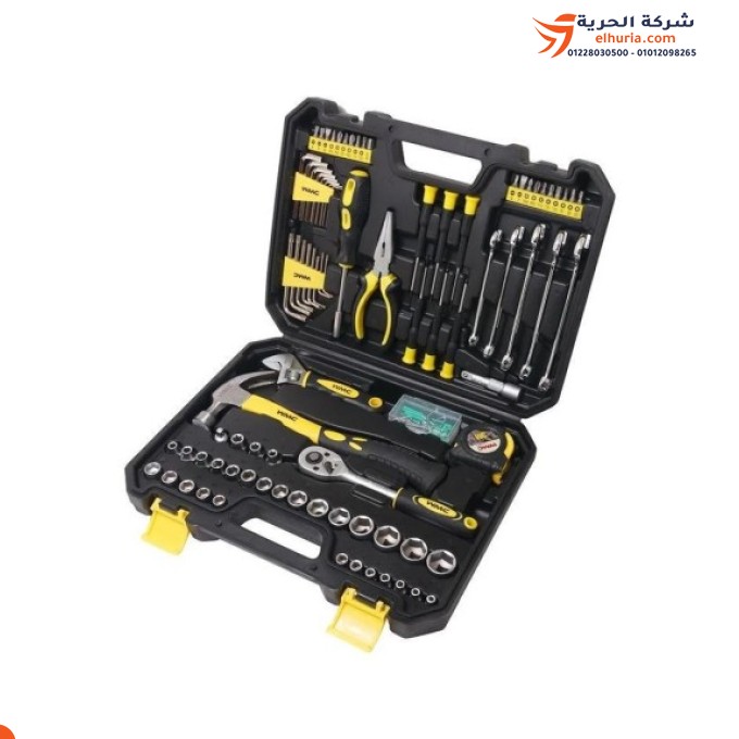 Borsa attrezzi + set di punte da 128 pezzi WMC TOOLS Modello 30128 – un set completo di attrezzi sia per professionisti che per dilettanti