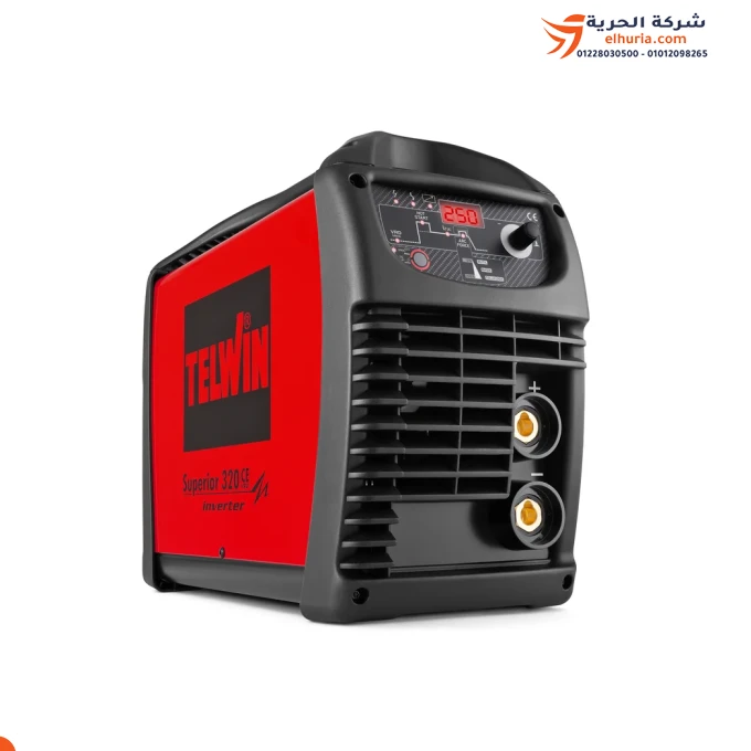 TELWIN 3-phase inverter welding machine, 270 amps, Italian model - TELWIN SUPERIOR 320CE