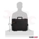 Wasserdichte und stoßfeste Kunststoff-Trolley-Werkzeugtasche mit MANO-Schaum, Modell MTC 460 PP