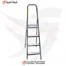 Double ladder with standing platform 0.90 m 4 step PENGUIN Emirati