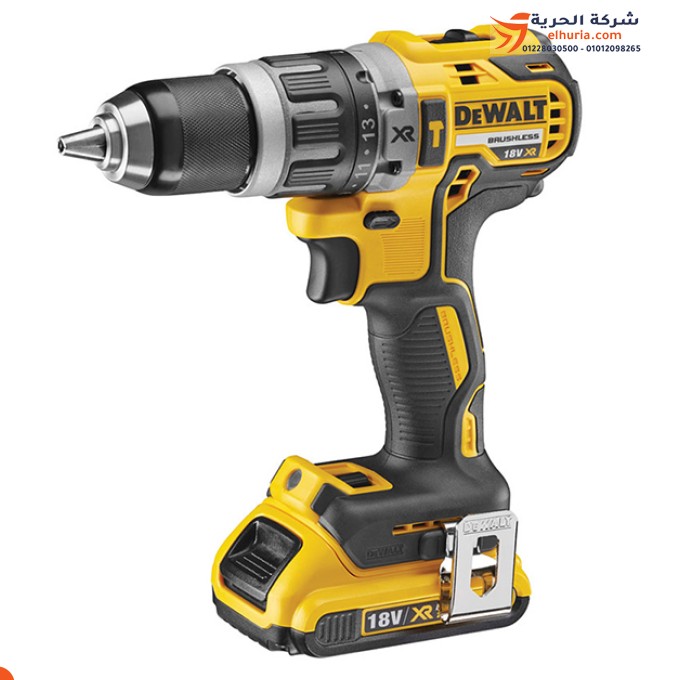 Аккумуляторная дрель-шуруповерт DEWALT DCD778S2-GB, 13 мм, 18 В: непревзойденная мощность и производительность