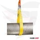 Loading wire, 3 inches, length 4 meters, load 3 tons, yellow Emirati DELTAPLUS