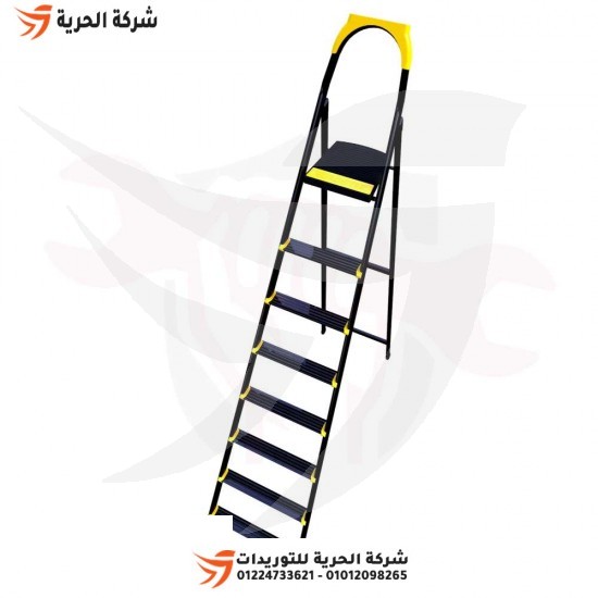 Double ladder with standing platform 2.08 m 7 step EUROSTEP