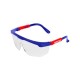 Anti-fouling protection glasses, transparent, Chinese colored frame, EMTOP brand