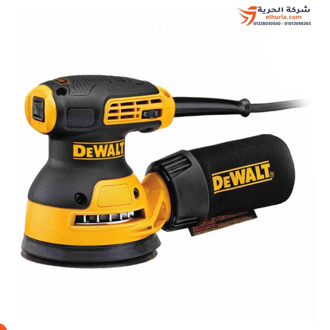 Циркулярная шлифовальная машина DeWalt, 125 мм, модель DWE6423-B5: высокая производительность и превосходное качество.