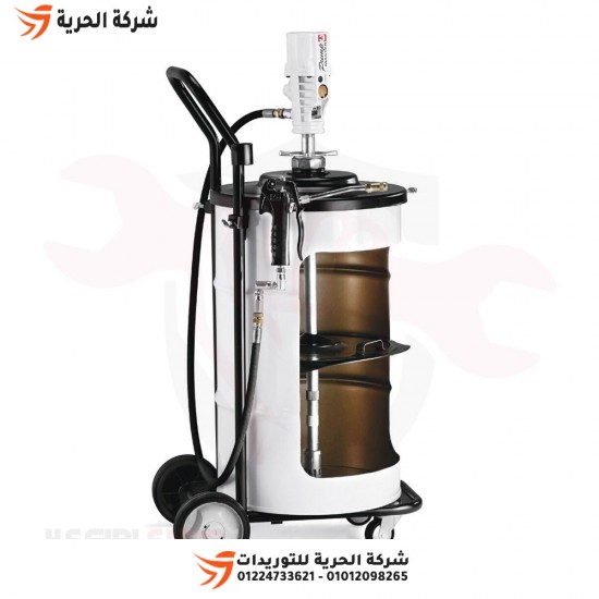 Air lubricated 50kg with cover + trolley + Spanish SAMOA barrel